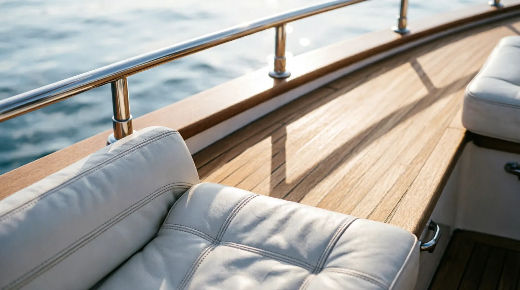 Detailaufnahme Yacht